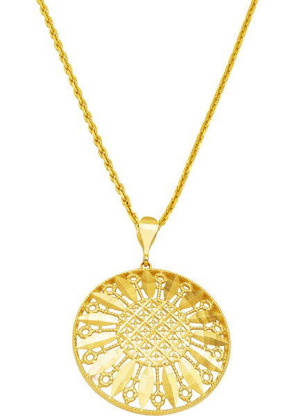 Defne 14 Ayar Altın Kolye