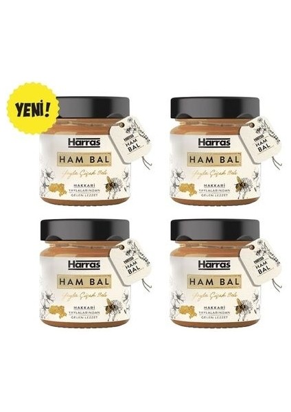 Hakkari Ham Yayla Çiçek Balı 300 gr x 4 Adet fiyatları