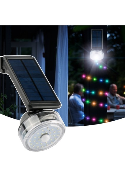 2in1 Güneş Enerjili 38 Ledli Solar Sokak Lambası + Solar 8 Metre Rgb Peri LED Hareket Sensörlü fiyatları