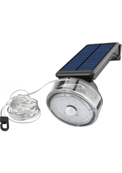 2in1 Güneş Enerjili 38 Ledli Solar Sokak Lambası + Solar 8 Metre Rgb Peri LED Hareket Sensörlü fırsatları