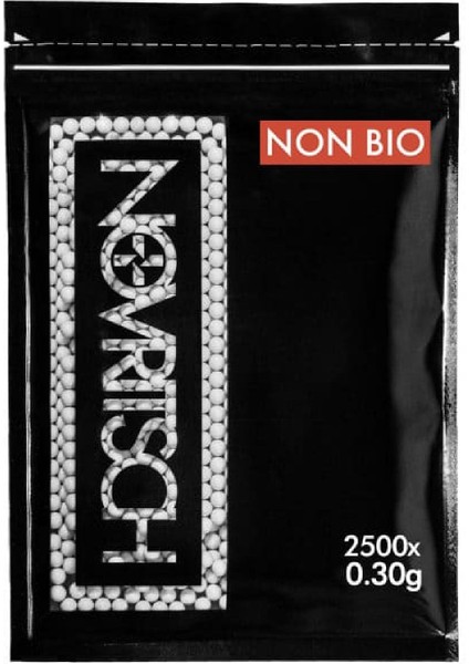 0.30G 2500 Adet Yüksek Hassasiyetli Non-Bio Airsoft Bb