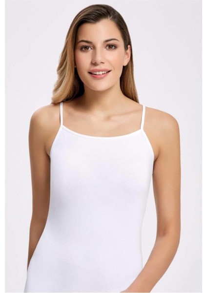 Kadın Likralı Ip Askılı 3 Lü Paket Atlet