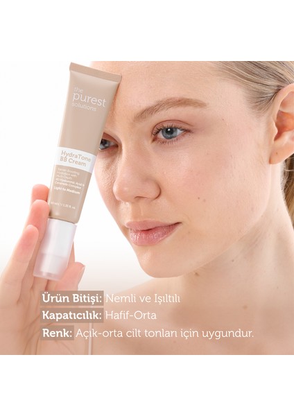 Kuru ve Karma Ciltler Için Yoğun Nemlendirici Bb Krem, Spf 50+,40 ml – Açık / Orta Ton fiyatları
