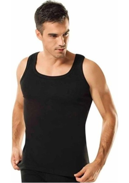 Erkek Siyah Atlet 3'lü