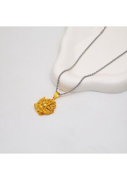 Dorikalı Telkari 14 Ayar Altın Kolye Ucu modelleri