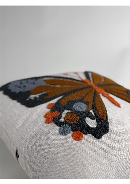Makine Nakışlı Punch Desenli Kırlent Kılıfı PUN03– 43X43 cm fiyatları