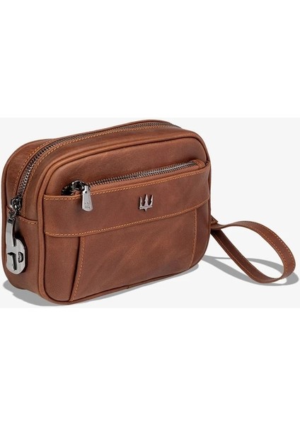 Lock Bag Hakiki Deri Kişiye Özel İsim Baskılı El Çantası