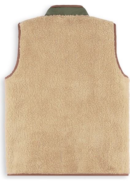 Erkek Çocuk Kahverengi Peluş Yelek fırsatları