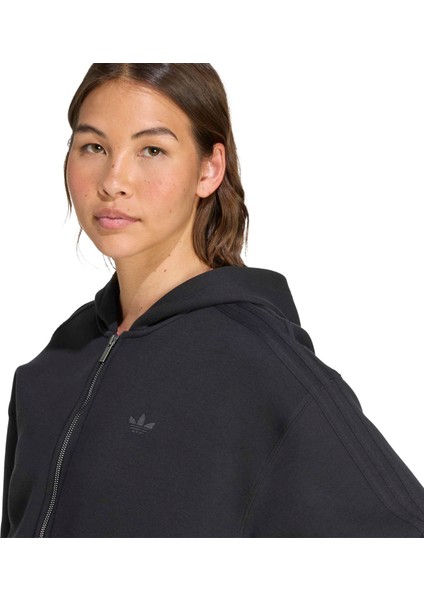 Originals JY2619 Adicolor 3-Stripes Spacer Full-Zip Kapüşonlu Üst fırsatları