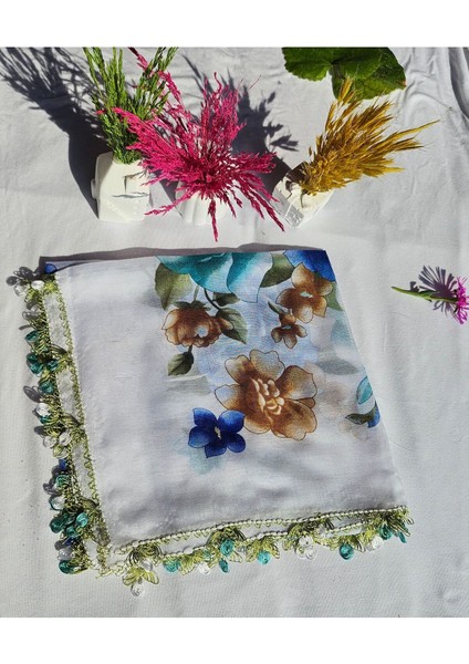 El Işlemeli Tülbent – Şık ve Zarif Tasarımlar