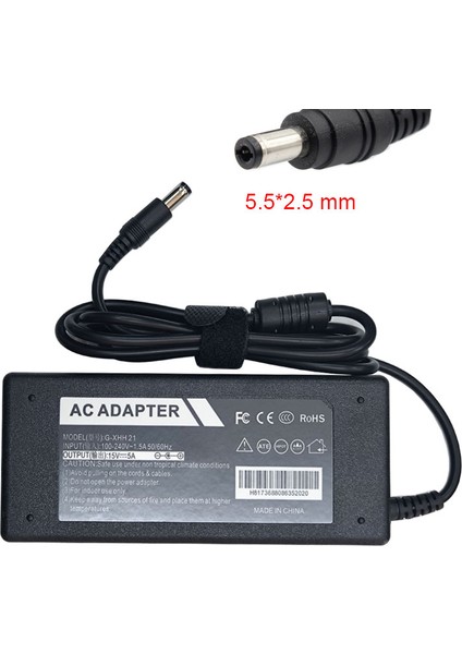 Ac-Dc 15V 5A Adaptör 5.5mm*2.5mm Standart Uçlu Adaptör fırsatları