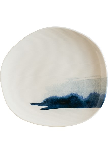 Blue Wave Vago 29 cm 6 Adet Porselen Düz Tabak