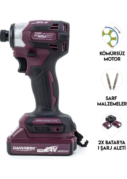 Torklu Vidalama Pruple – Akülü Torklu Somun Sıkma Makinesi