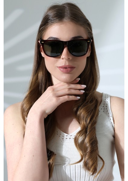 Kadın Wayfare Kahverengi Polarize Güneş Gözlüğü 23045-3 C3