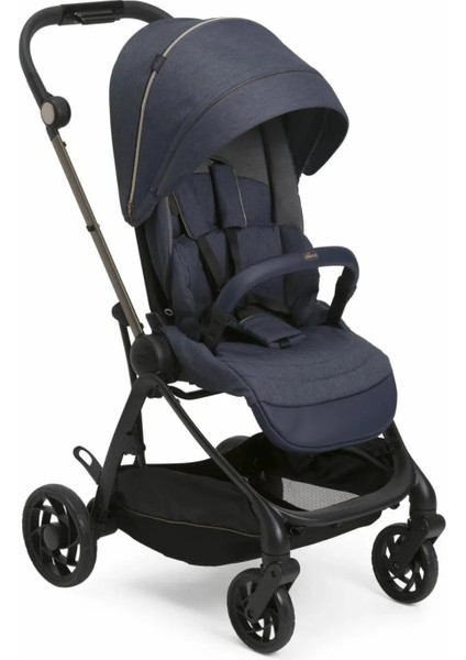 ONE4EVER Lounge Çift Yönlü Kolay Katlanabilen Travel Sistem-Seyahat Sistem Bebek Arabası Denim Shine fiyatları