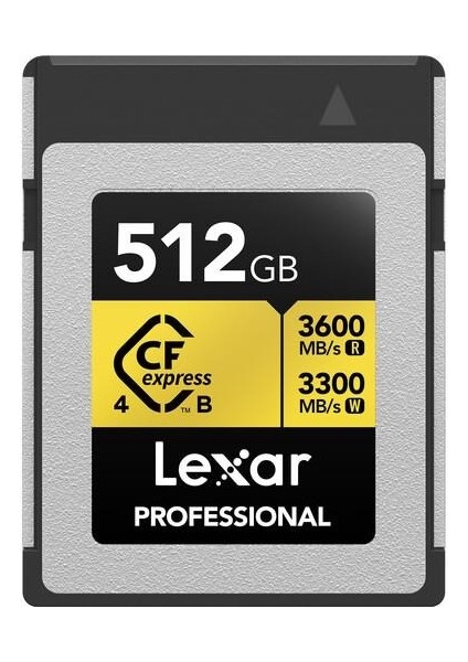 512GB Professıonal Gold LCXEXP4512G- Rneng Cfexpress 4.0 Type-B Kart