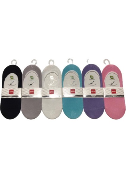 Bamboo Dikişsiz Bayan Patik Çorap Silikon Tabanlı fiyatları