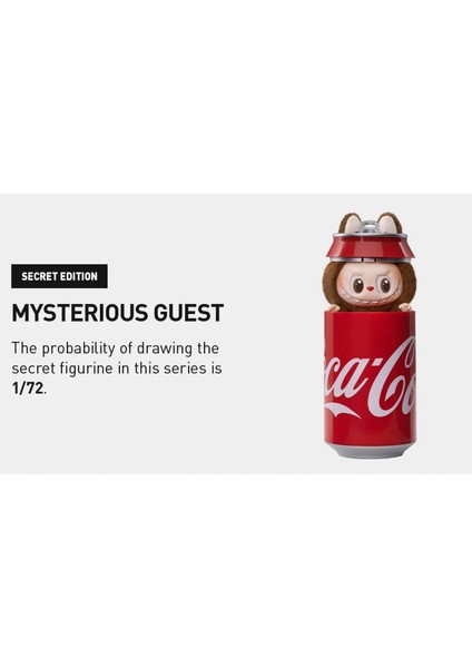 Labubu The Monsters Coca Cola Series Vinyl Face Single Blind Box modelleri