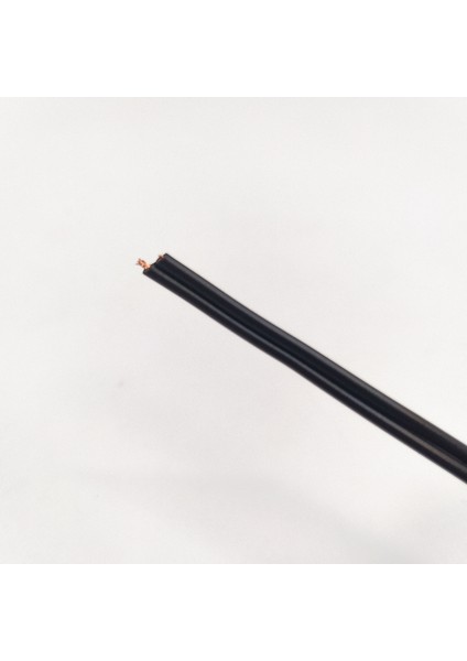 2x0,50 Kordon Kablo Siyah Renk 1 Metre fiyatları