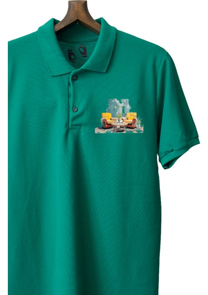 Yeşil Lacoste Tasarım Polo Yaka fiyatları