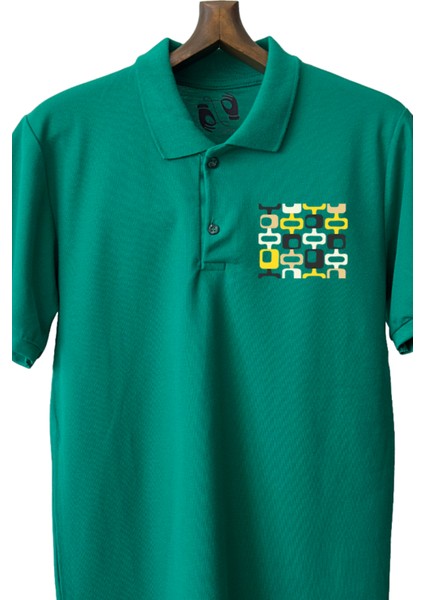 Yeşil Lacoste Tasarım Polo Yaka modelleri
