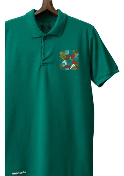 Yeşil Lacoste Tasarım Polo Yaka fiyatları