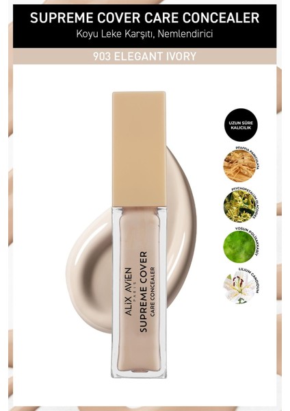 Kalıcı,nemlendirici,hücre Onarıcı Leke Karşıtı Kapatıcı - Supreme Cover Concealer 903 Elegant Ivory