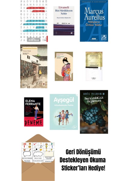 En Çok Okunan Deneme Inceleme Kitapları 9 Kitap Set