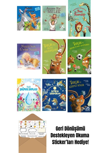 En Çok Okunan Çocuk Masal Öykü Kitapları 9 Kitap Set