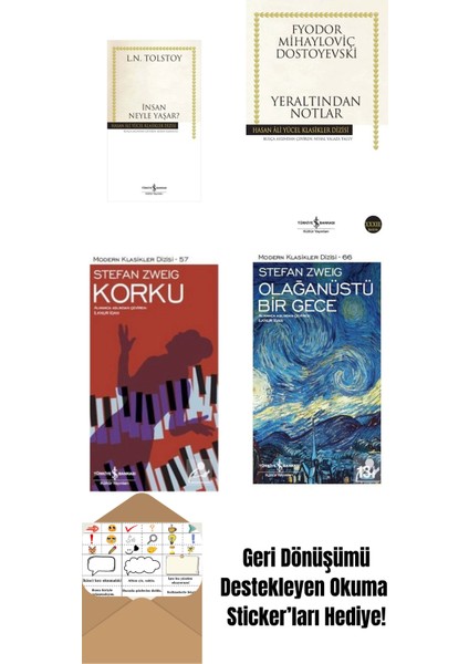 En Çok Okunan Dünya Edebiyatı Kitapları 4 Kitap Set