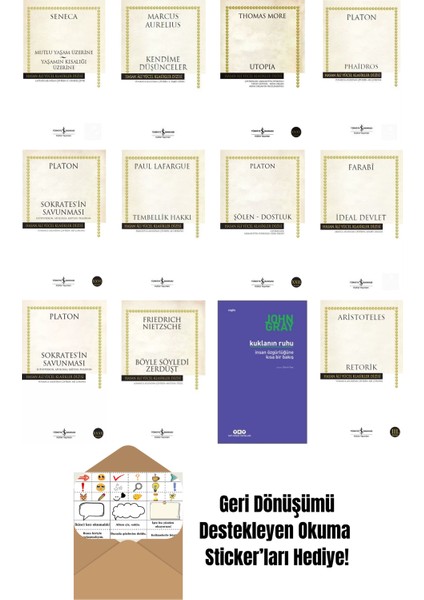 En Çok Okunan Felsefe Kitapları 12 Kitap Set
