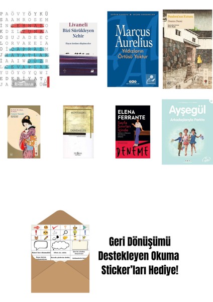 En Çok Okunan Deneme Inceleme Kitapları 8 Kitap Set