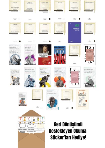 En Çok Okunan Felsefe Kitapları 29 Kitap Set