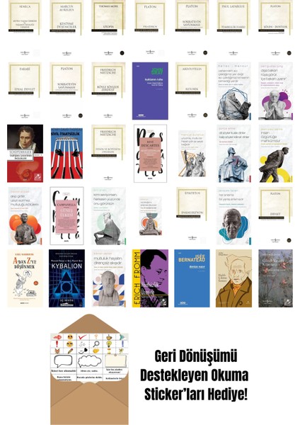 En Çok Okunan Felsefe Kitapları 35 Kitap Set