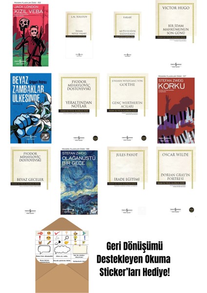 En Çok Okunan Romanlar 12 Kitap Set