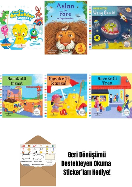 En Çok Okunan Sesli Çocuk Kitapları 6 Kitap Set