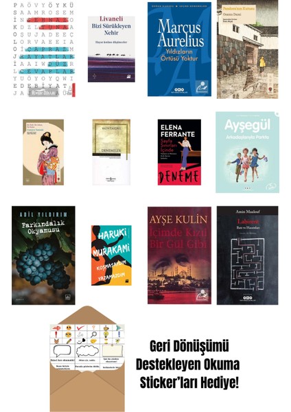 En Çok Okunan Deneme Inceleme Kitapları 12 Kitap Set