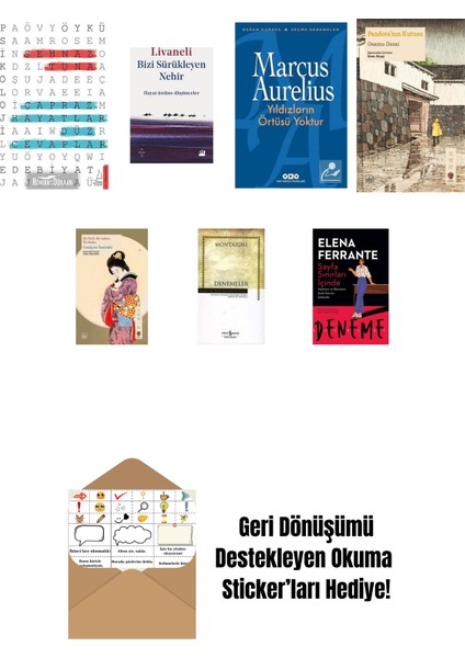 En Çok Okunan Deneme Inceleme Kitapları 7 Kitap Set