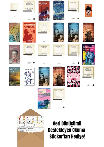 En Çok Okunan Dünya Edebiyatı Kitapları 26 Kitap Set