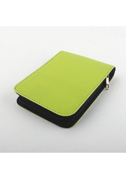 12 Çeşme Kalem Kasası Kalem Kılıfları Torba Pu Deri Fermuar Koruma Çantası Toz Geçirmez Ofis Okul Kırtasiye Renk: 12-3 (Yurt Dışından)