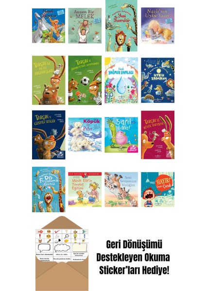 En Çok Okunan Çocuk Masal Öykü Kitapları 16 Kitap Set