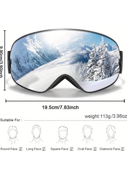 Snowboard/kar/kayak Gözlüğü UV400 modelleri