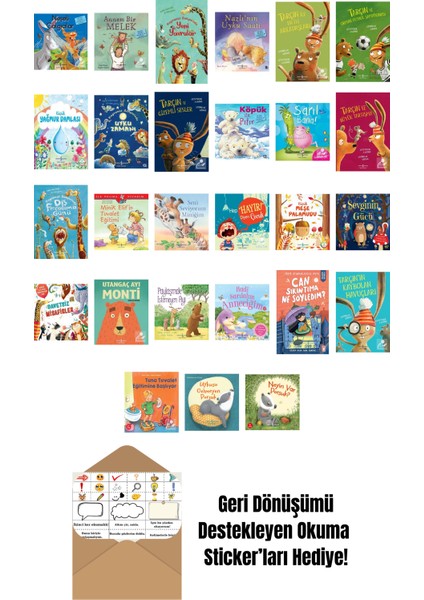 En Çok Okunan Çocuk Masal Öykü Kitapları 27 Kitap Set