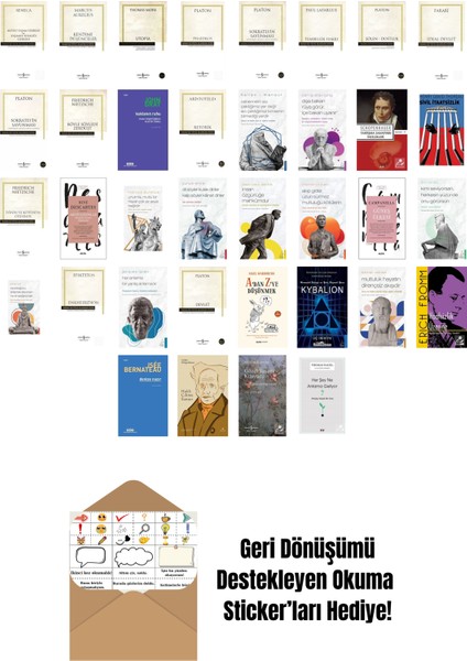 En Çok Okunan Felsefe Kitapları 36 Kitap Set