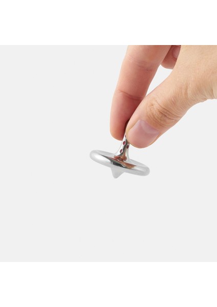 Tracer Top – Topaç Sarı Metal Masaüstü Aksesuarı ve Paslanmaz Çelik Denge Oyuncağı modelleri