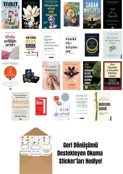 En Çok Okunan Kişisel Gelişim Kitapları 23 Kitap Set
