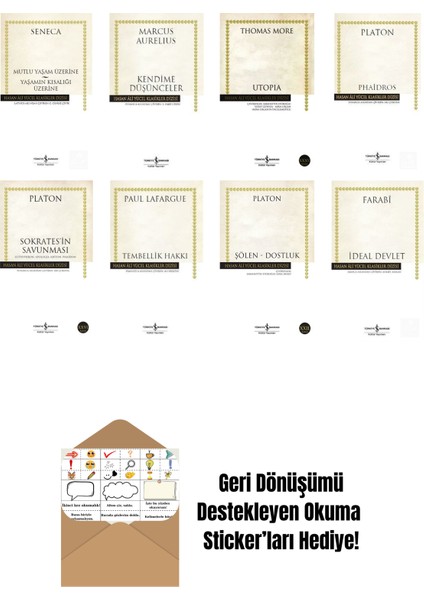En Çok Okunan Felsefe Kitapları 8 Kitap Set