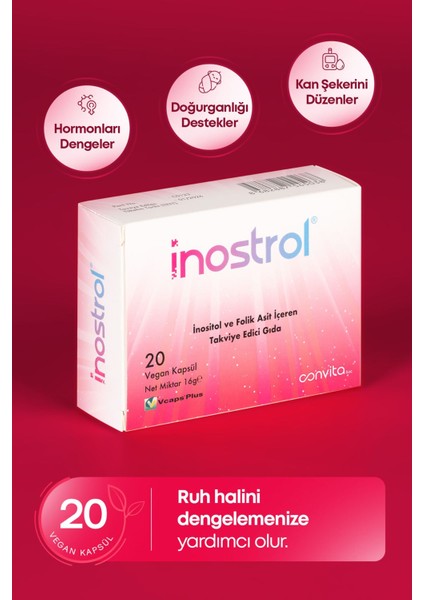 Inostrol Inositol,folik Asit ve Vitamin D fiyatları