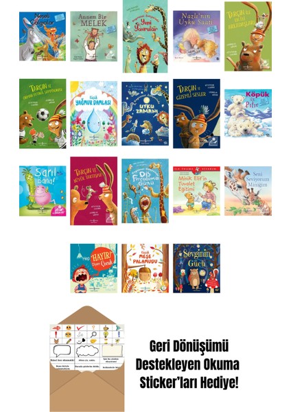 En Çok Okunan Çocuk Masal Öykü Kitapları 18 Kitap Set