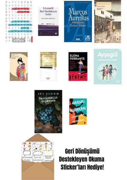En Çok Okunan Deneme Inceleme Kitapları 10 Kitap Set